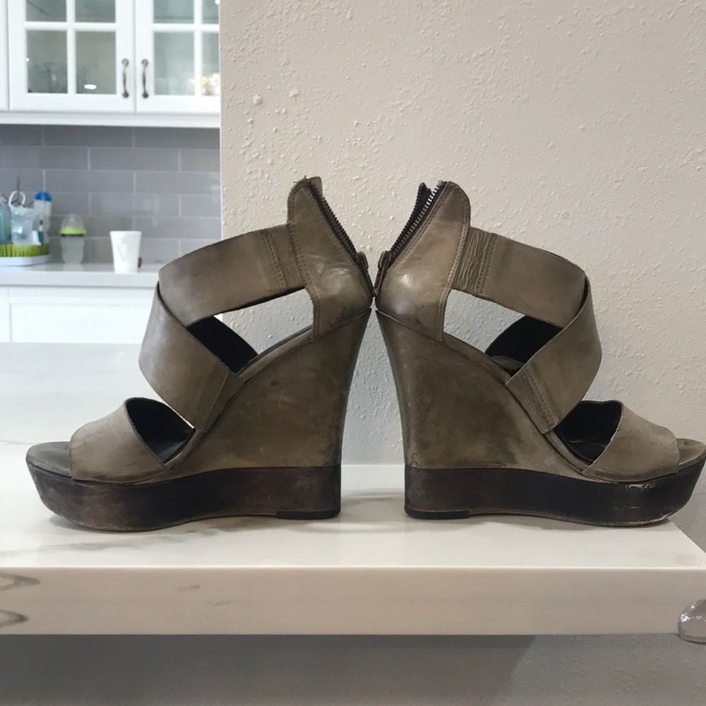 Mia limited leather platforms